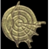 ARCHERY PIN BOW AND ARROW PIN